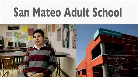 San mateo adult school - All "Adult Education" results in San Francisco Bay Area, California. 1. San Mateo Adult School. “You learn not only English but also other cultures and make friendship.” more. 2. Acalanes Adult Education. “Compared to the adult education centers I've used in other parts of the country, Acalanes is great...” more. 3.